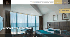 Desktop Screenshot of marinagrandbeach.bg